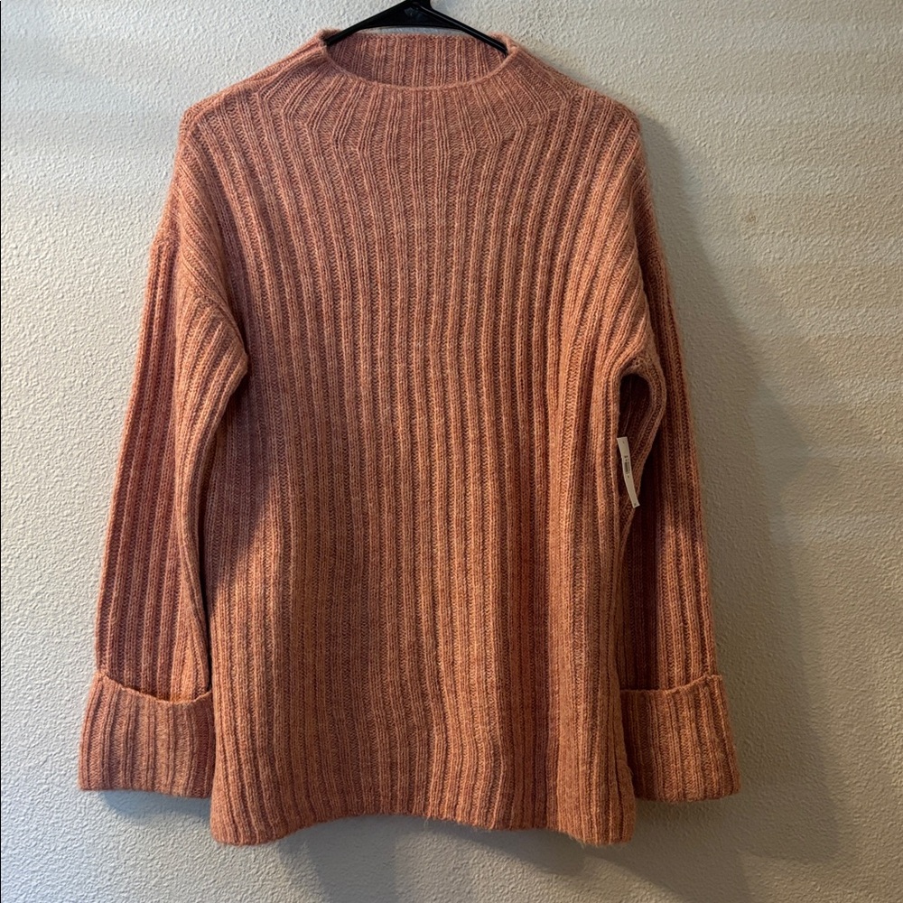 NWT Old Navy Pink Ribbed Knit Sweater